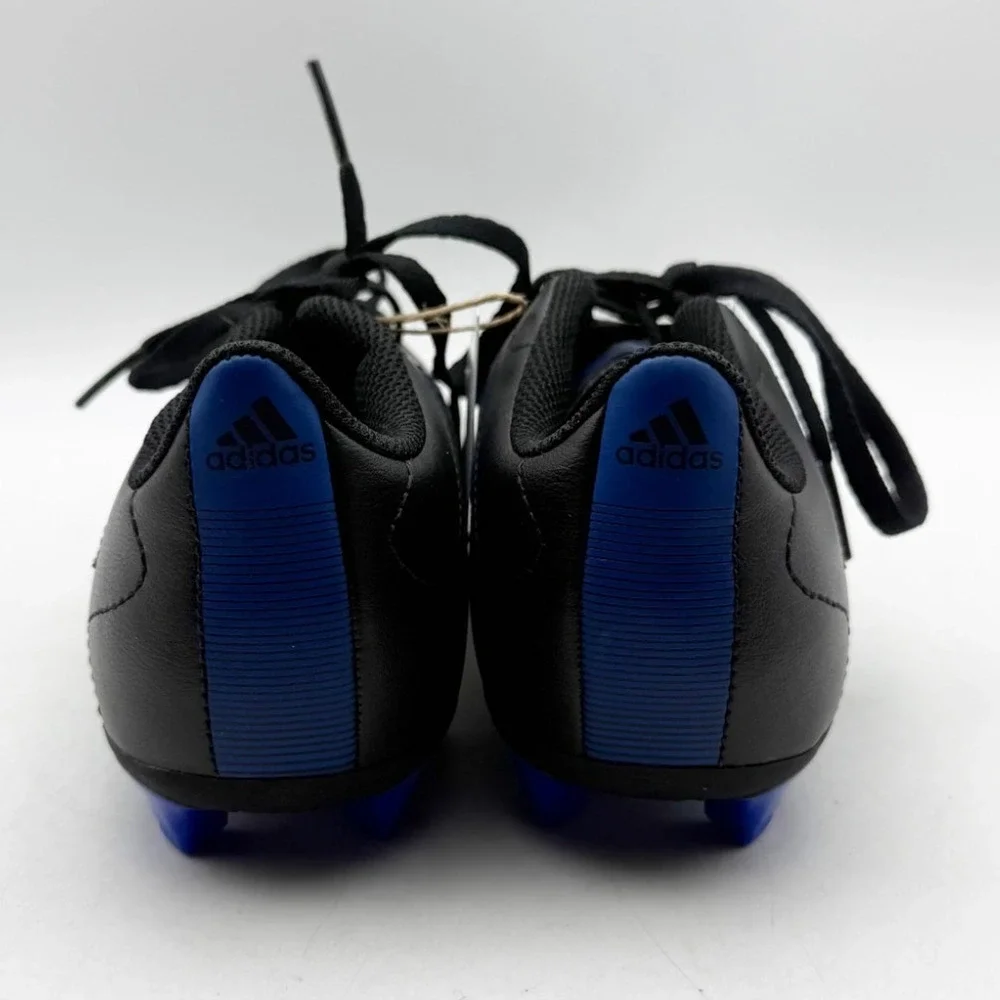 Adidas Youth Goletto VIII Firm Ground Soccer Cleats Size 3.5 Black Blue NWOB - Picture 9 of 12